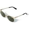 Lunettes de soleil Off-White OW2030 Lunettes de soleil, Or/Vert, 58 mm Dor&eacute;