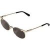 Lunettes de soleil Off-White OW2030 Lunettes de soleil, Or/Gris, 58 mm Dor&eacute;