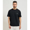 T-shirt HUGO T-shirt homme en coton tress&eacute; Noir Grenoble