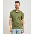 Polos sur Grenoble : Polo Sette/Mezzo Polo homme Settemezzo &agrave; 2 boutons Vert