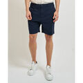 Shorts/Bermuda sur Grenoble : Short EAX Bermuda homme en m&eacute;lange de lin Bleu