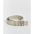 Ceinture EAX Ceinture femme avec boucle logot&eacute;e Beige Grenoble