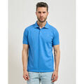 Polos sur Grenoble : Polo Sette/Mezzo Polo homme Settemezzo &agrave; 2 boutons Bleu
