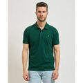 Polo Sette/Mezzo Polo homme Settemezzo avec d&eacute;tails fluo Vert
