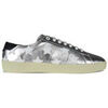 Baskets basses Saint Laurent Sneakers Court Classic Argent&eacute;