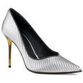 Chaussures &agrave; talons femme sur Grenoble : Chaussures escarpins Balmain Escarpins Ruby Argent&eacute;