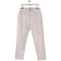 Jeans mom S&eacute;zane Jean large en coton blanc Blanc Grenoble