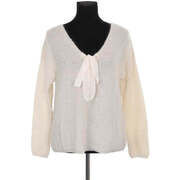 Pull S&eacute;zane Pull blanc Blanc