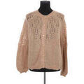 Gilets sur Grenoble : Gilet S&eacute;zane Cardigan camel Marron