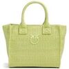 Sac &agrave; main Pinko Beach Shopper Mini Vert