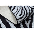 D&eacute;coration sur Grenoble : Tapis Rugsx Tapis lavable MIRO 51331.803 Z&egrave;bre antid&eacute;rapant 140x190 cm Noir 140x190 cm. . Maison & D&eacute;co > Tapis.