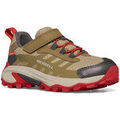 Randonn&eacute;e sur Grenoble : Chaussures enfant Merrell MOAB SPEED 2 LOW A/C WTRPF Marron
