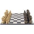 D&eacute;coration sur Grenoble : Statuettes et figurines Signes Grimalt &Eacute;checs Gris 30x30 cm. . Maison & D&eacute;co > Statuettes et figurines.