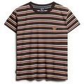 T-shirt Superdry T-shirt ajust&eacute; &agrave; rayures Essential Logo