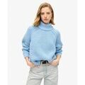 Pull Superdry Tricot &agrave; col roul&eacute; et maille ample Grenoble