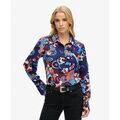 Chemises sur Grenoble : Chemise Superdry Chemise ajust&eacute;e imprim&eacute;e des ann&eacute;es 70