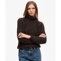 Pull Superdry Pull &agrave; col roul&eacute; en tricot d&eacute;contract&eacute; Grenoble