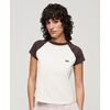 T-shirt Superdry T-shirt Raglan Essential Logo en coton biologique