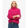 Pull Superdry Pull &agrave; col roul&eacute; en tricot d&eacute;contract&eacute;