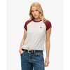 T-shirt Superdry T-shirt Raglan Essential Logo en coton biologique