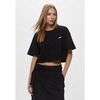 T-shirt Vans VN000P5QBLK1 W- SALTON TEE CROP-BLACK