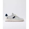 Baskets homme sur Grenoble : Baskets basses D.A.T.E. M431-C2-NT-WL COURT 2.0 NATURAL-WHITE BLUE