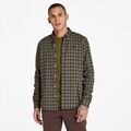 Chemises/chemisettes sur Grenoble : Chemise Timberland TB0A4517J201 SOLUCELL GINGHAM-KEAF GREEN