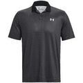 Polos sur Grenoble : Polo Under Armour Polo manches courtes Under Armour Imprim&eacute; Matchplay Noir