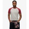 T-shirt Superdry T-shirt de baseball Essential Logo en coton biologique