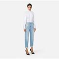 Jeans sur Grenoble : Jeans mom Elisabetta Franchi PJ22D65E3-192
