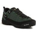 Randonn&eacute;e sur Grenoble : Chaussures Salewa Wildfire Leather Vert