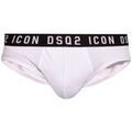 Sous-v&ecirc;tements Filles sur Grenoble : Slips Dsquared Slip Blanc