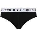 Sous-v&ecirc;tements Filles sur Grenoble : Slips Dsquared Slip Noir