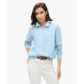 Chemises/chemisettes sur Grenoble : Chemise Superdry Chemise Boyfriend en Lin D&eacute;contract&eacute;e