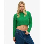 Pull Superdry Pull court en tricot textur&eacute; vintage