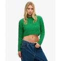 Pull Superdry Pull court en tricot textur&eacute; vintage