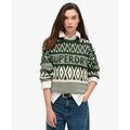 Pull Superdry Pull ras du cou &agrave; motif de marque Grenoble