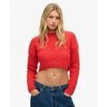 Pull Superdry Pull court en tricot textur&eacute; vintage Grenoble