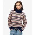 Pulls/Sweat sur Grenoble : Pull Superdry Pull &agrave; motif de rayures textur&eacute;es