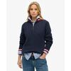 Pull Superdry Pull &agrave; demi-zip &agrave; pointes