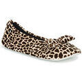 Chaussons / Pantoufles sur Grenoble : Chaussons Isotoner 95991 Marron