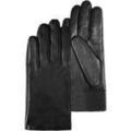 Gants sur Grenoble : Gants Isotoner Gants Femme tactiles Cuir Chaud noir