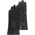 Gants Isotoner Gants Femme cuir d'agneau Noir