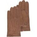 Gants Isotoner Gants Homme cuir d'agneau et soie Caramel