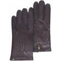 Gants sur Grenoble : Gants Isotoner Gants Homme cuir d'agneau et soie Marron