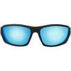Lunettes de soleil Isotoner Lunettes de soleil mixte sport Noir verres mirroirs