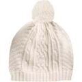 Bonnets sur Grenoble : Bonnet Isotoner Bonnet Femme Maille d'Aran Blanc