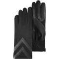 Gants Isotoner Gants Femme tactiles Polaire Recycl&eacute;e Noir Noir