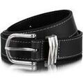 Ceinture Isotoner Ceinture Femme lisse bijoux Noir Grenoble