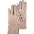 Gants Isotoner Gants Femme tactiles laine Beige Grenoble